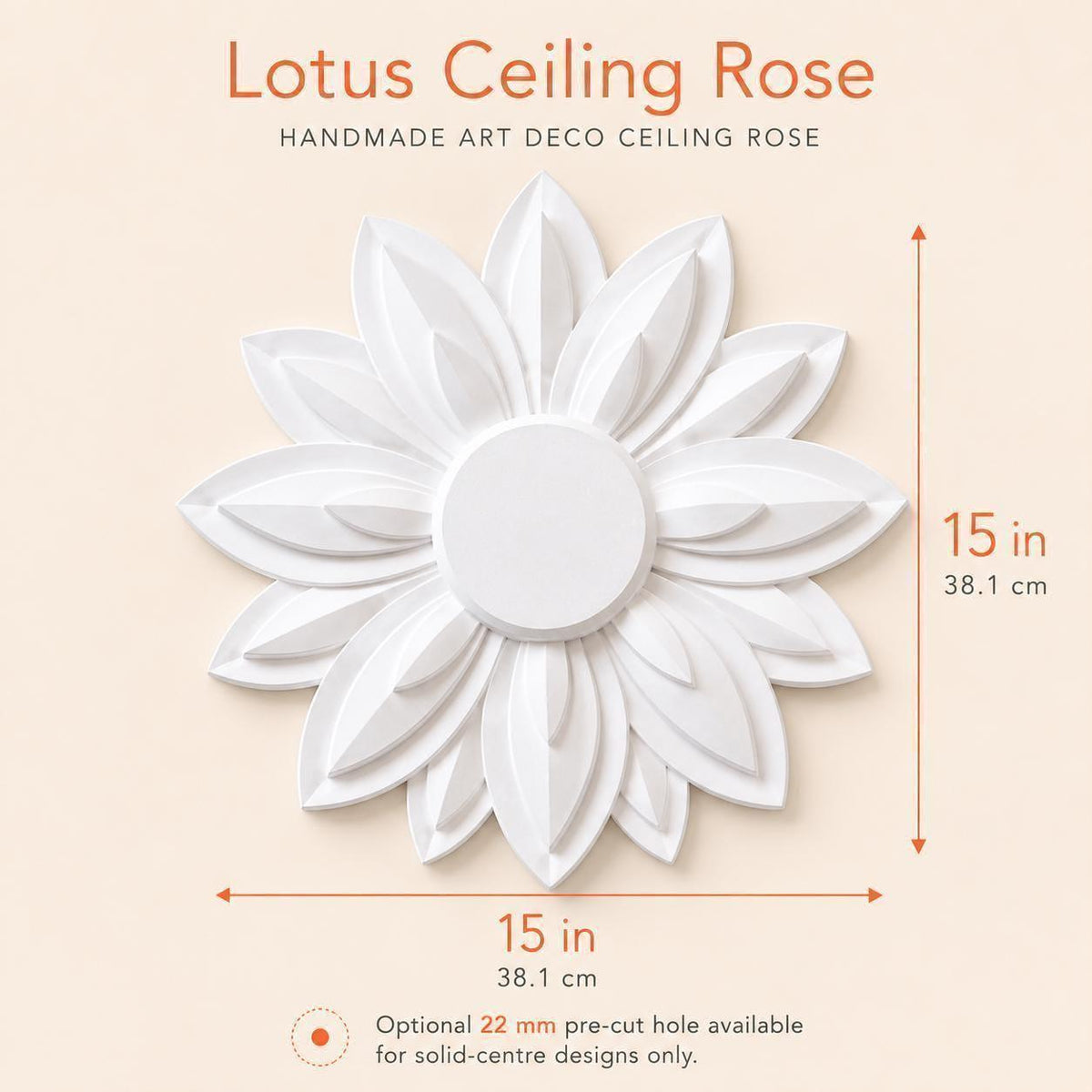 Lotus Ceiling Rose