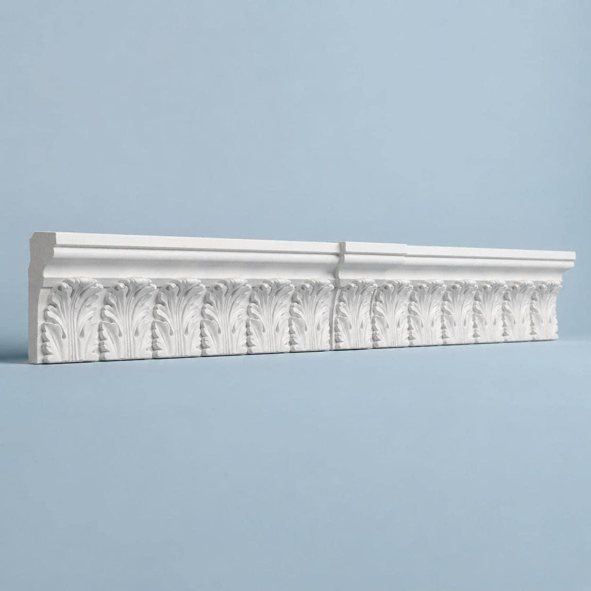 Acanthus Single Leaf Overdoor Pediment