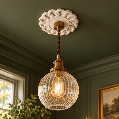 Chain Ceiling Rose