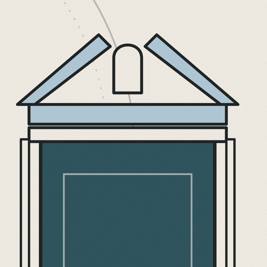 Triangular, segmental and broken: the three pediment shapes you see above British doors.
