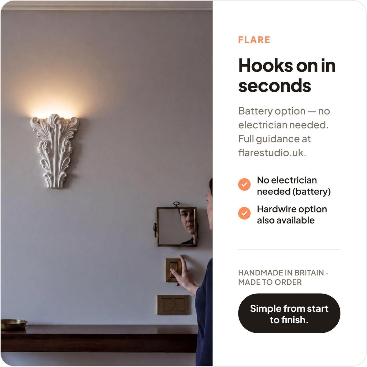 Acanthus Wall Light