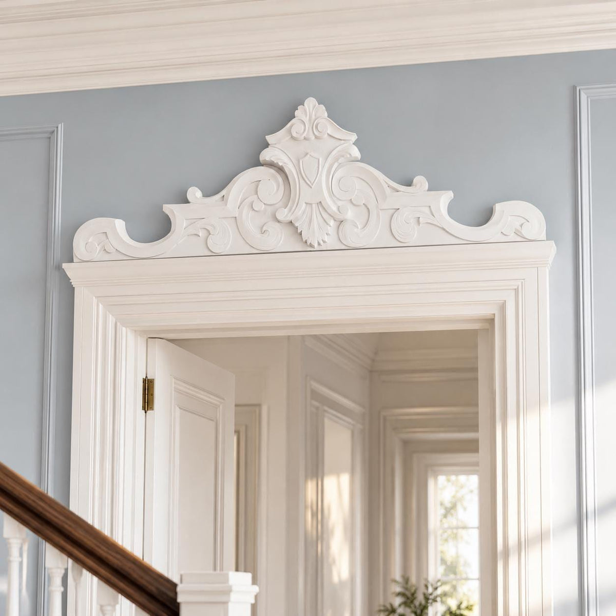 Versailles Overdoor Pediment