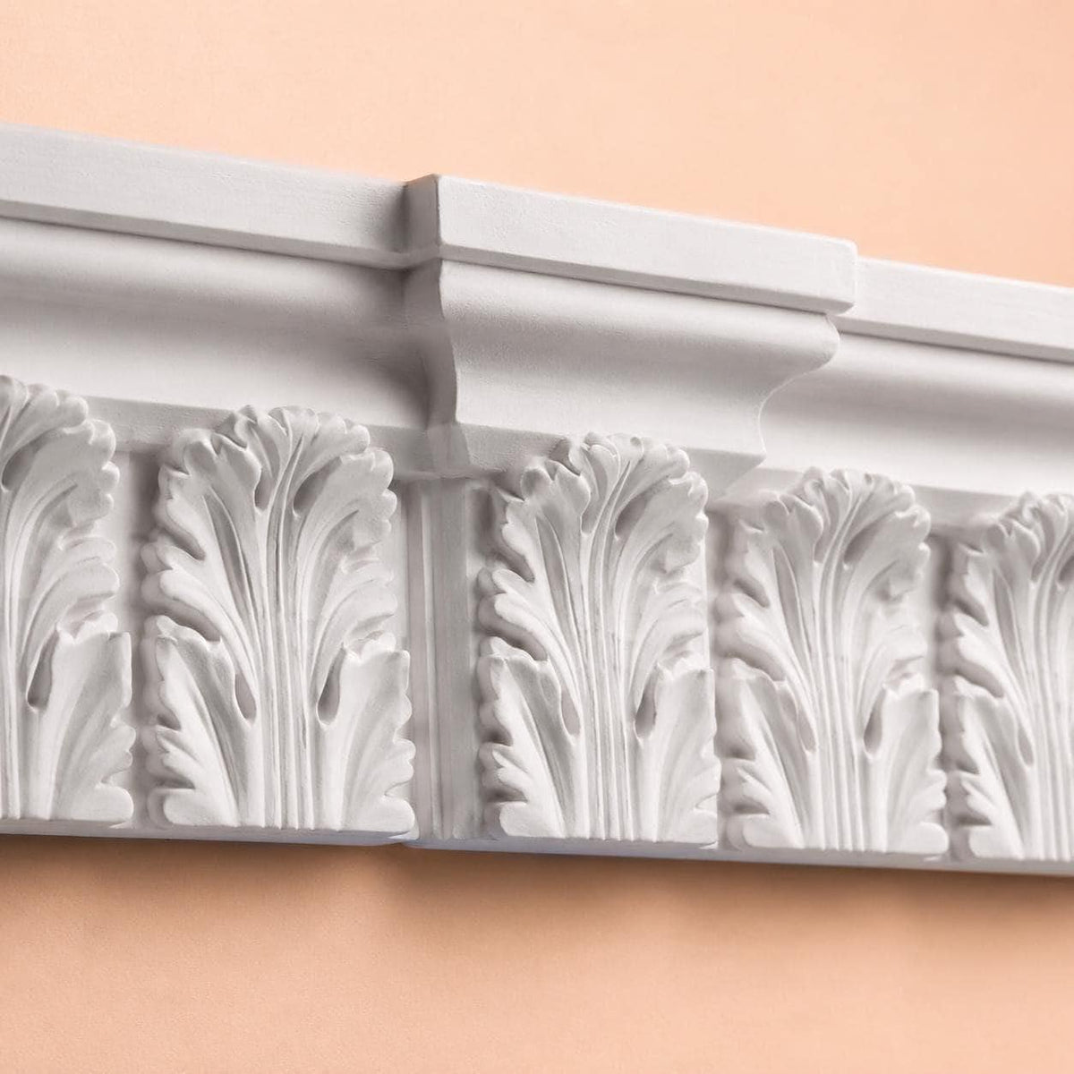 Acanthus Overdoor Pediment