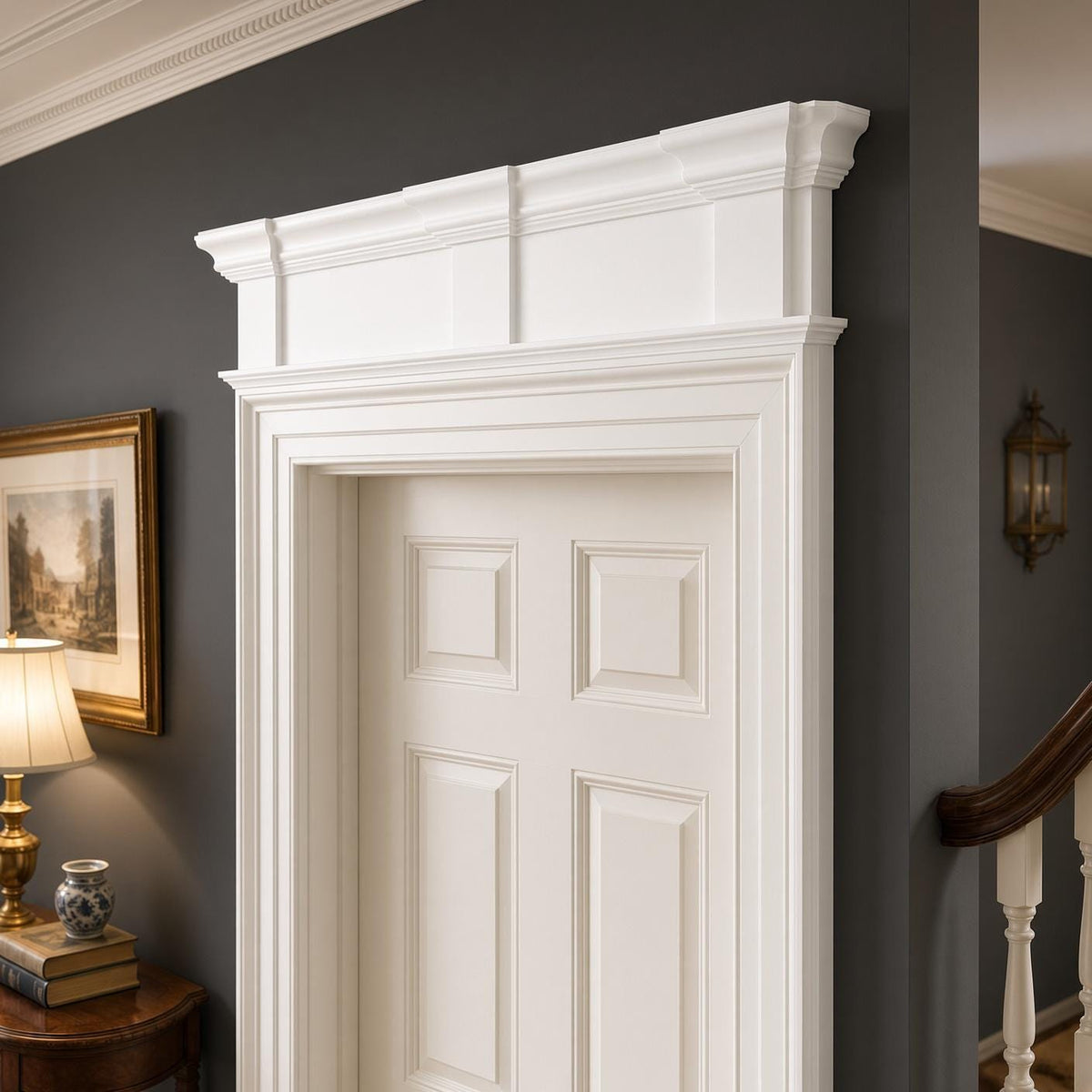 Chatsworth Overdoor Pediment