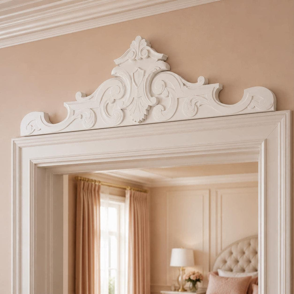 Versailles Overdoor Pediment