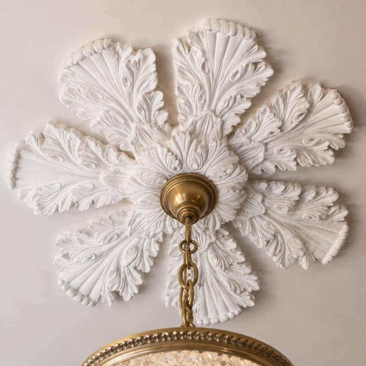 Victorian Ceiling Medallion | Ornate Plaster Ceiling Rose | Chandelier | 27 Inch – Balmoral