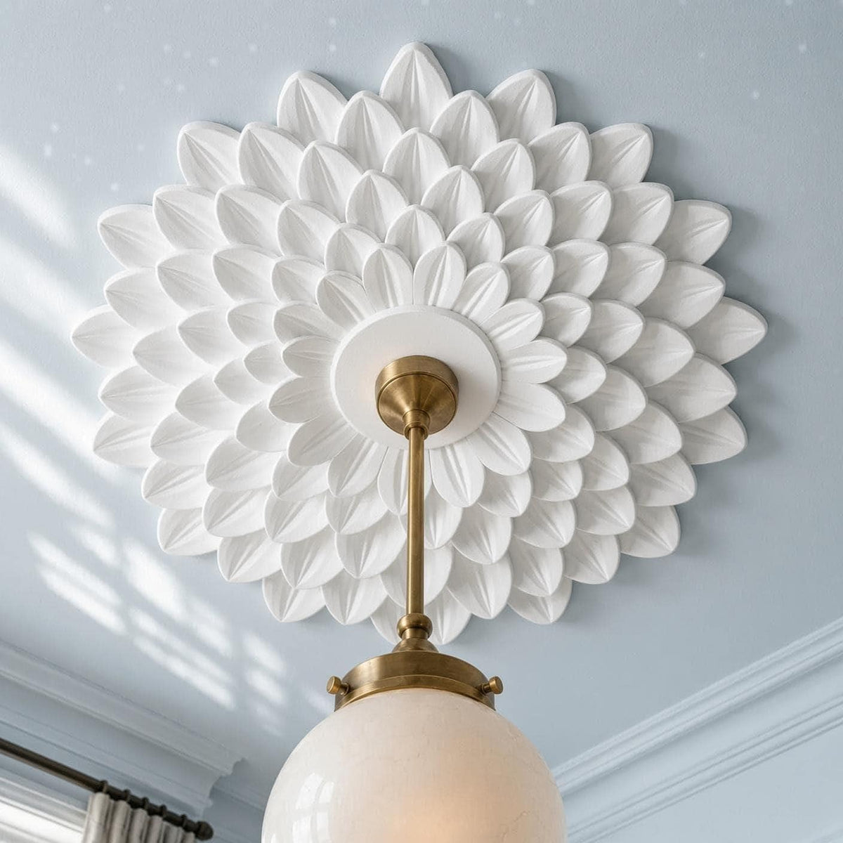 Leaf Ceiling Rose