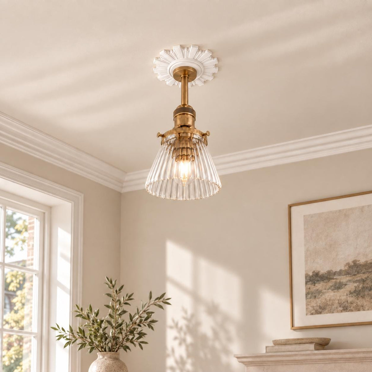 Aurora Ceiling Rose