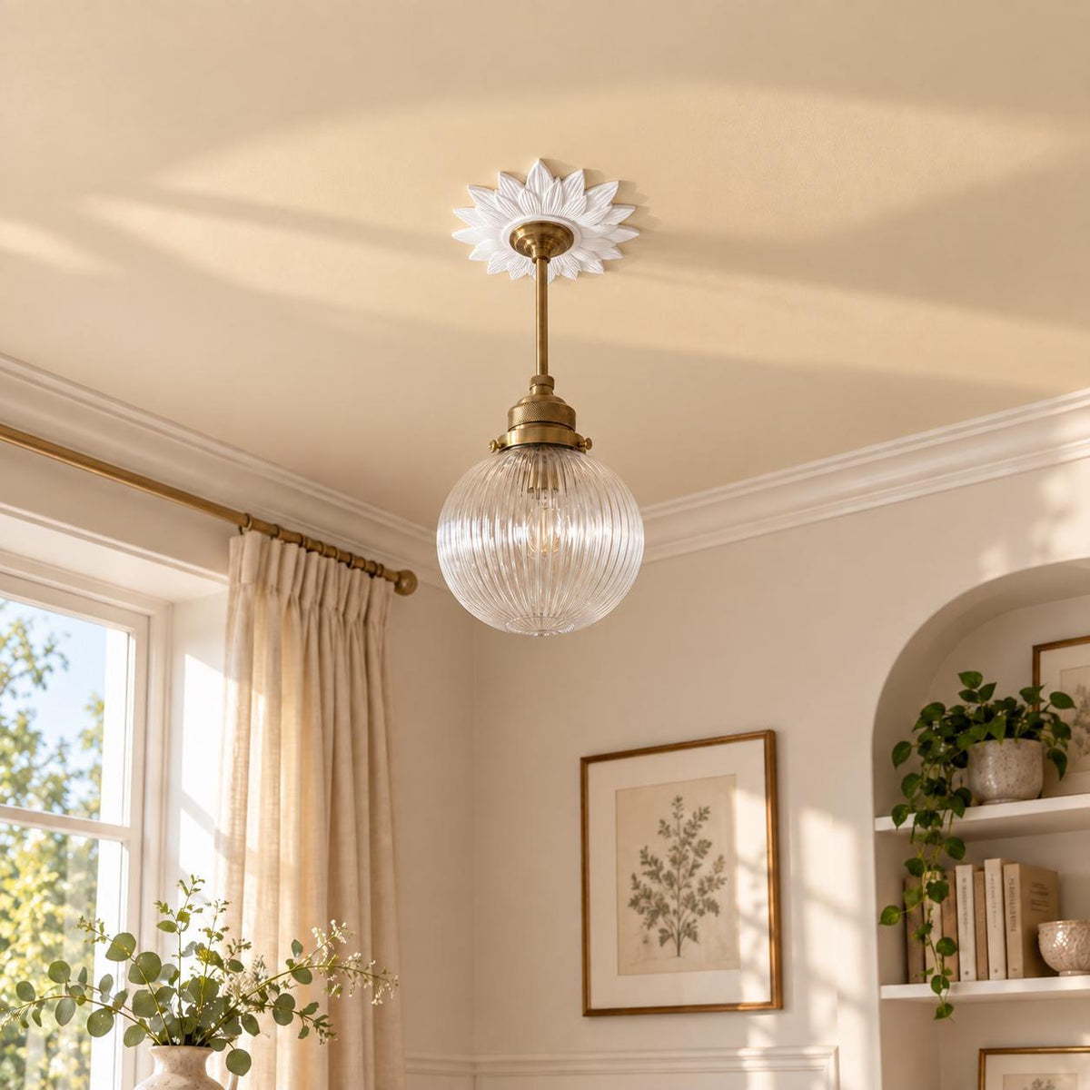 Sunflower Ceiling Rose