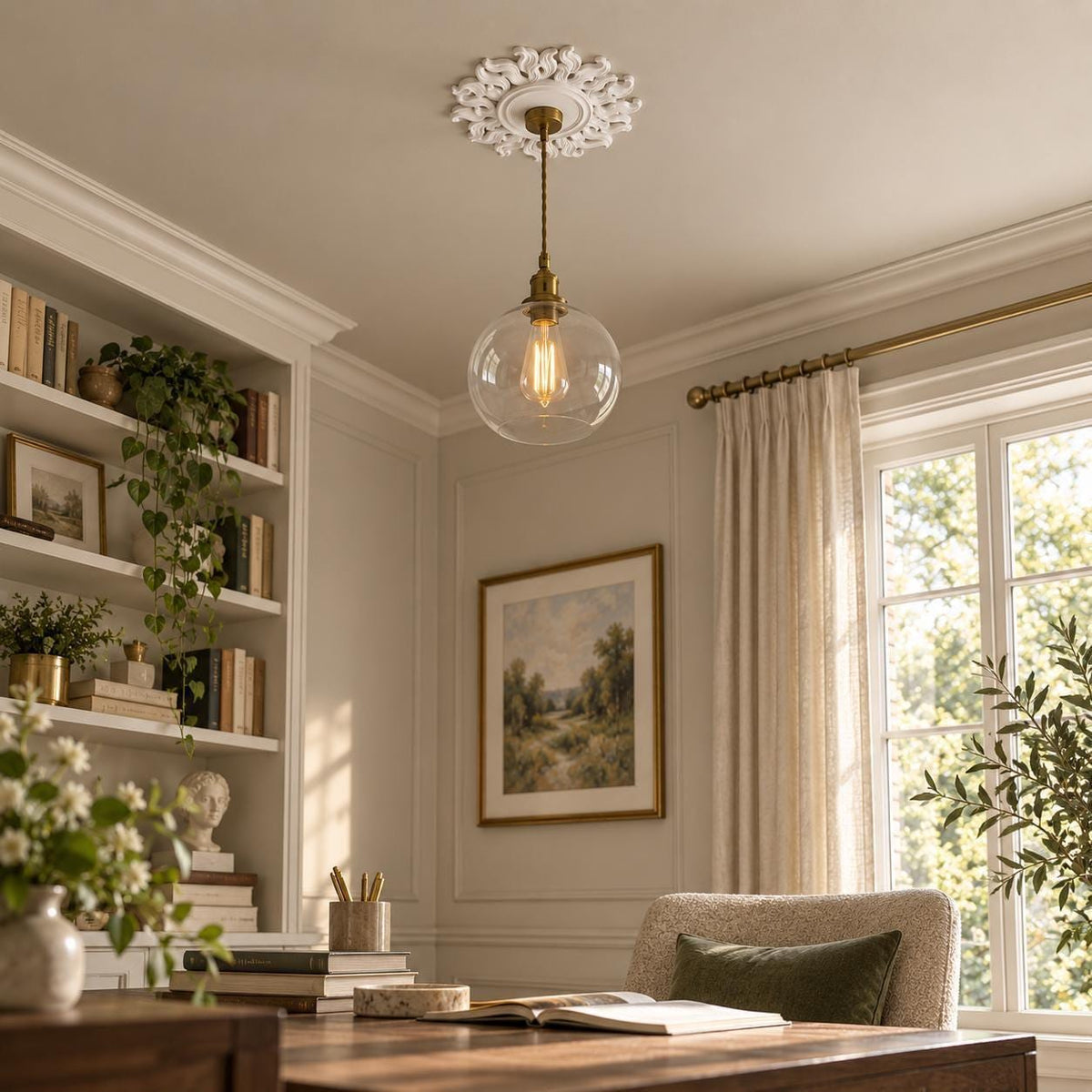 Forest Ceiling Rose
