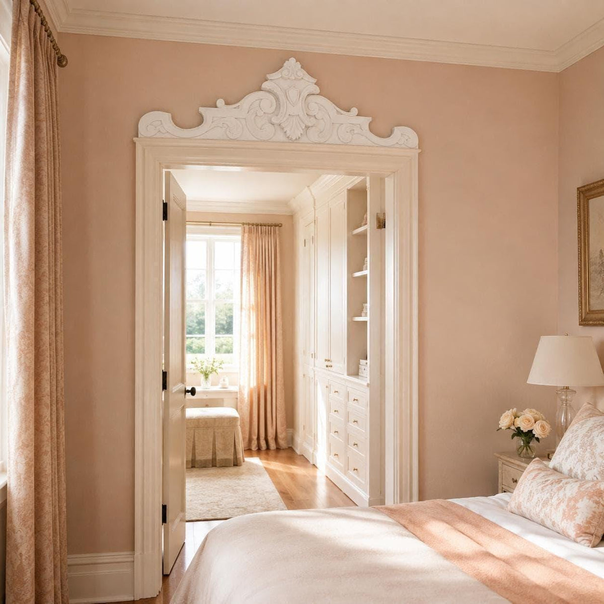 Versailles Overdoor Pediment