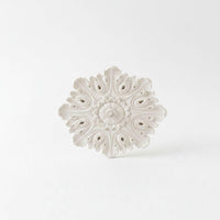 Ceiling Rose | Regency Scroll Plaster Medallion | Decorative Ceiling Detail | Paintable | Easy Fit | Handmade UK