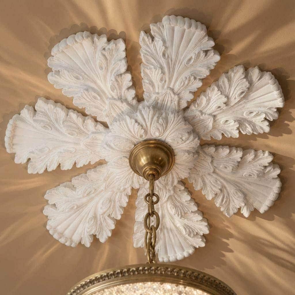 Victorian Ceiling Medallion | Ornate Plaster Ceiling Rose | Chandelier | 27 Inch – Balmoral