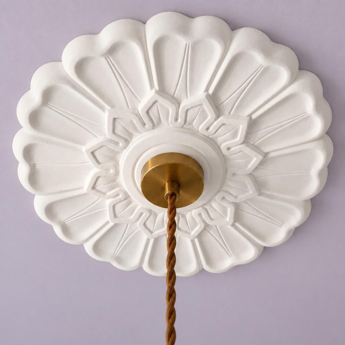 Classical Ceiling Medallion | Rosette Plaster Ceiling Rose | Bedroom | 8 Inch – Windsor