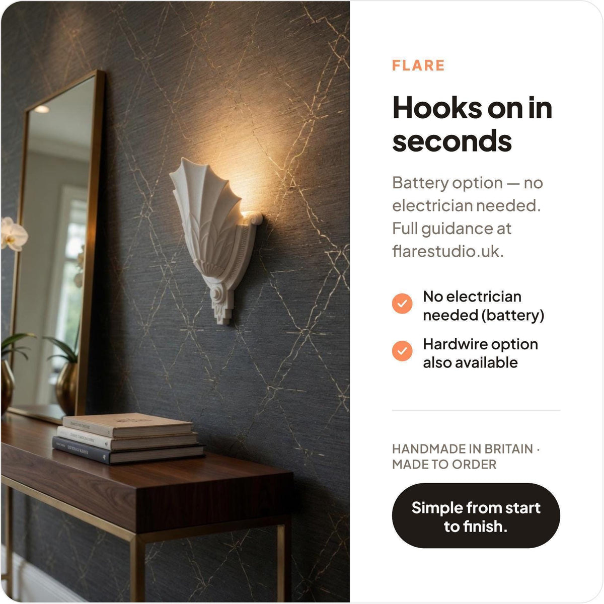 Valentina Wall Light