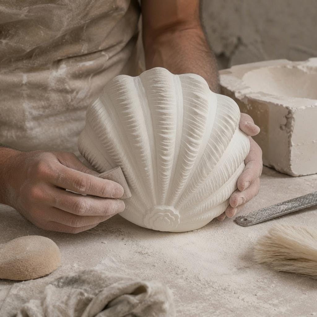 Shell Wall Light