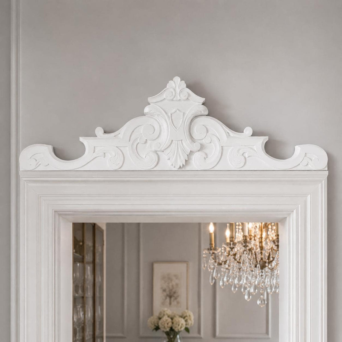 Versailles Overdoor Pediment