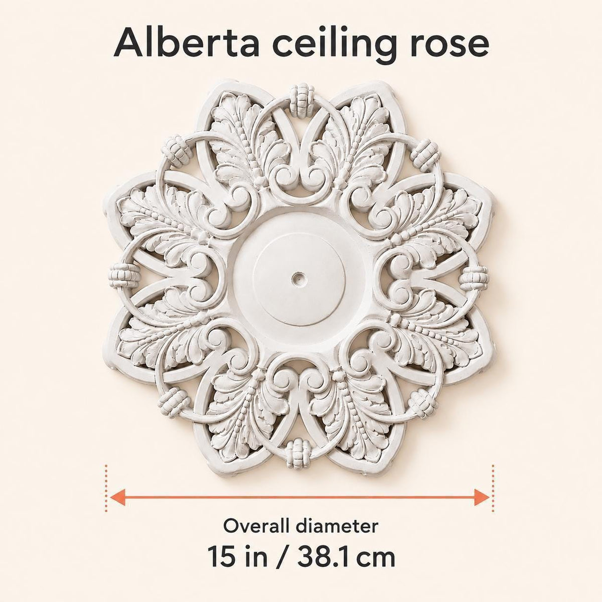 Alberta Ceiling Rose