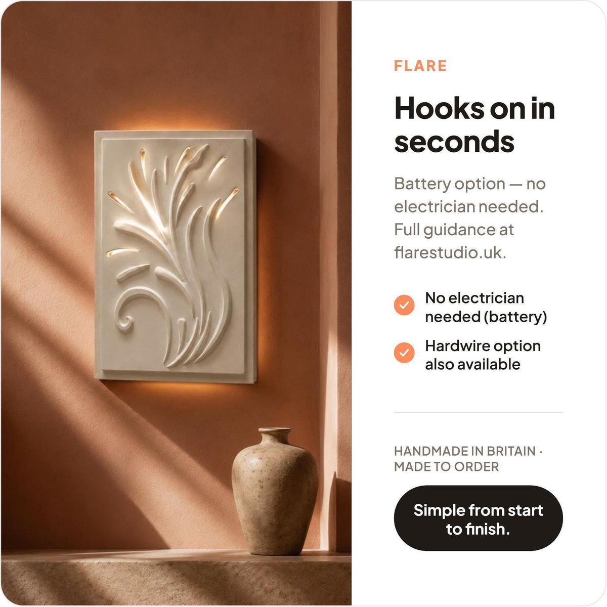 Plume Wall Light