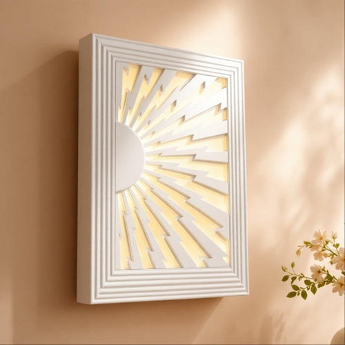 Sunburst Wall Light — 12 × 8 in