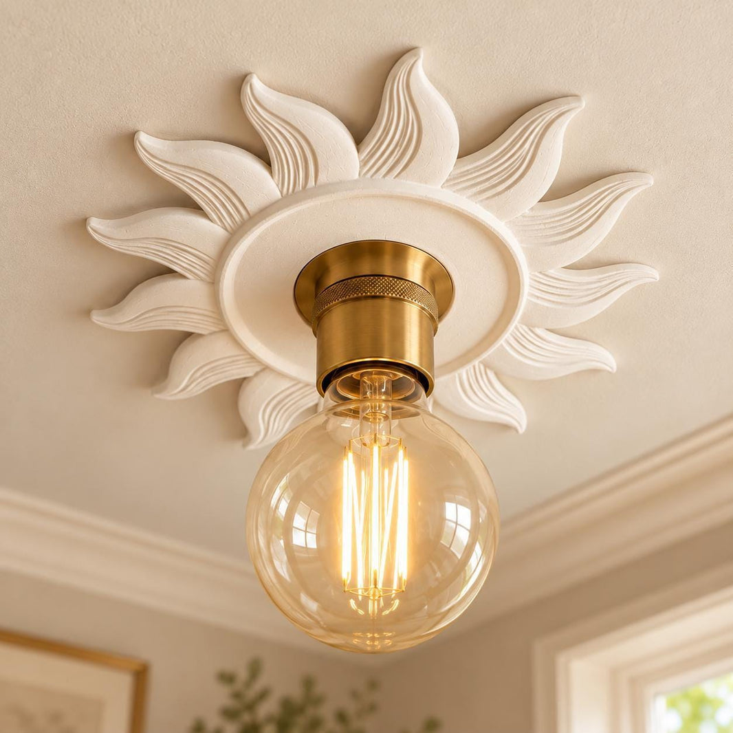 Petite ceiling roses – flarestudio